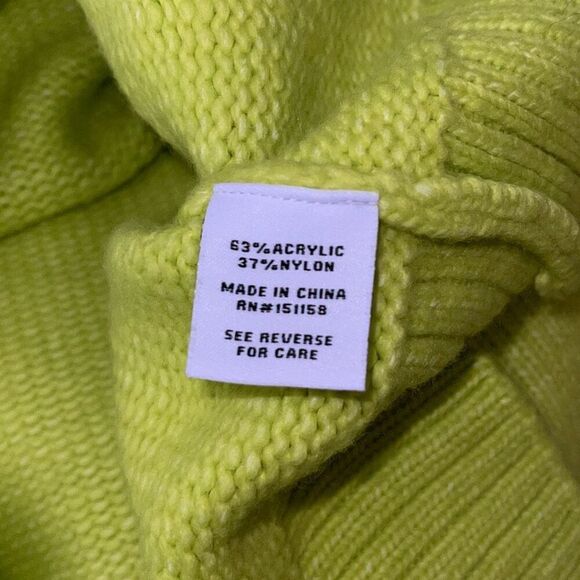 525 America EDIE CHUNKY‎ TURTLENECK PULLOVER Relaxed Sweater Size XSmall NWOT - Picture 8 of 10